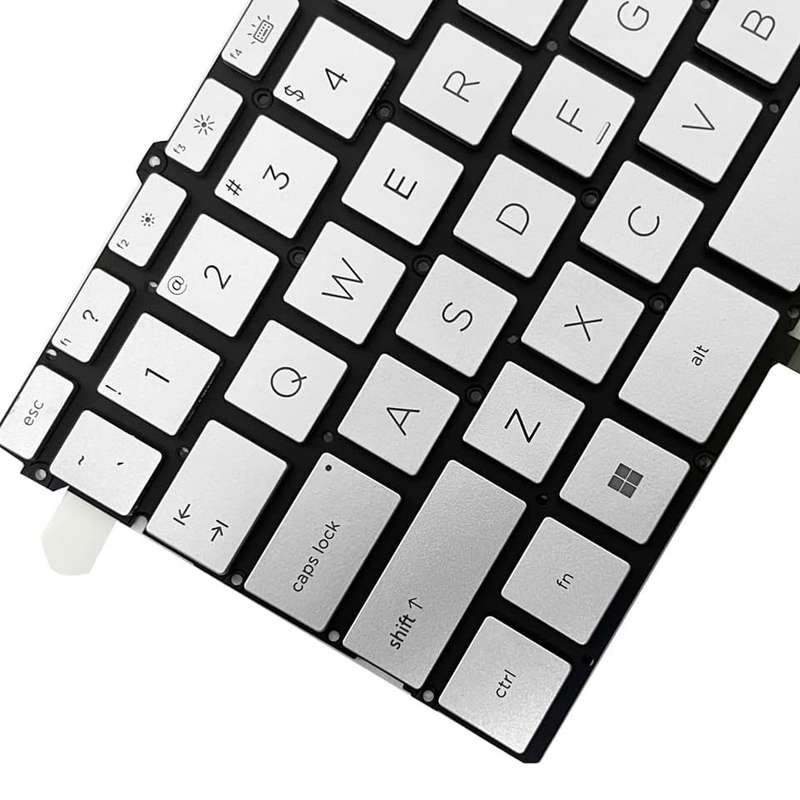 For HP Pavilion X360 14-DW US Version Laptop Backlight Keyboard(Silver)