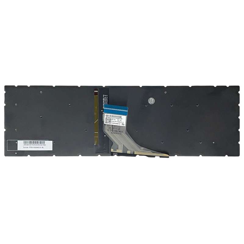 For HP 15m-DR / 15m-DS US Version Laptop Backlight Keyboard(Silver)
