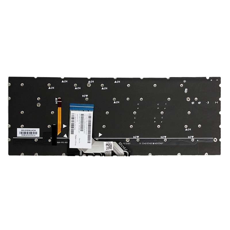 For HP Spectre 15-AP US Version Laptop Backlight Keyboard(Silver)