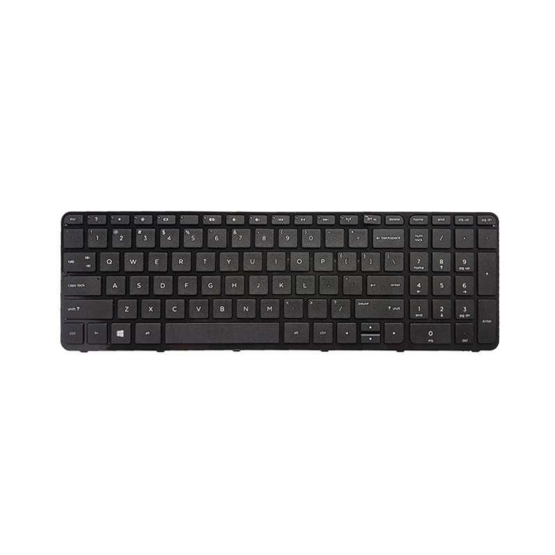 For HP 17-e Laptop Keyboard with Frame