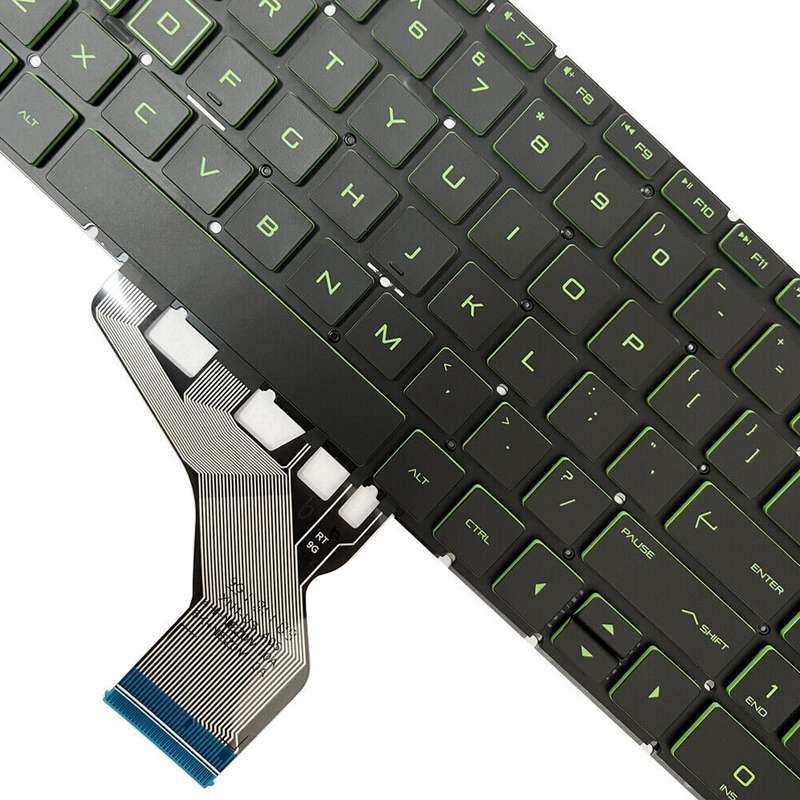 For HP Pavilion Gaming 15-DK US Version Laptop Backlight Keyboard(Green)