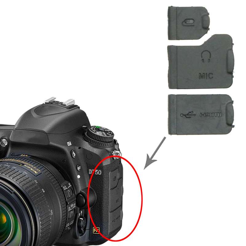 For Nikon D750 OEM USB Cover Cap