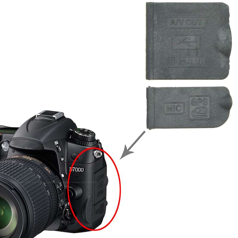 For Nikon D7000 OEM USB Cover Cap