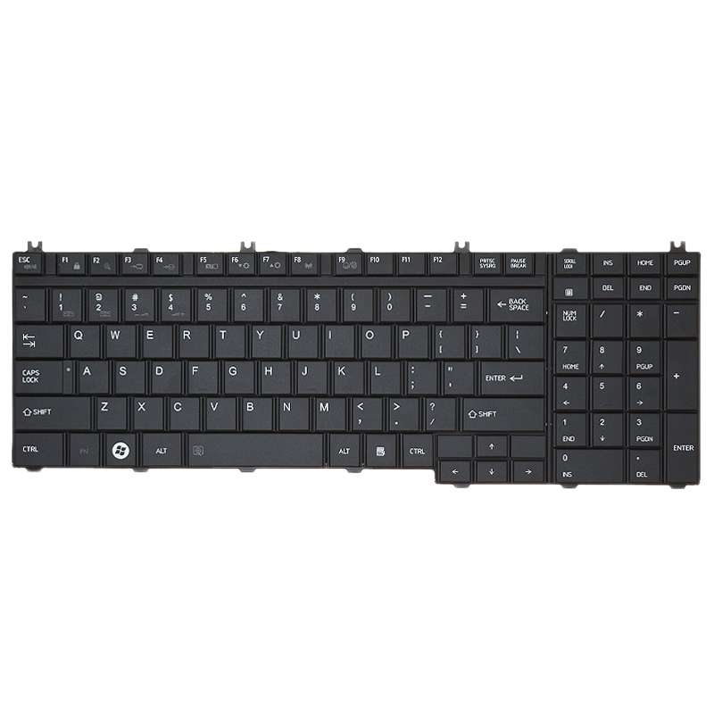 For TOSHIBA L650 / C650 Laptop Keyboard