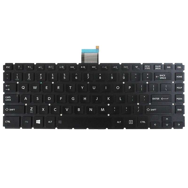 For TOSHIBA L40-B / L40D-B / L45-B US Version Laptop Backlight Keyboard