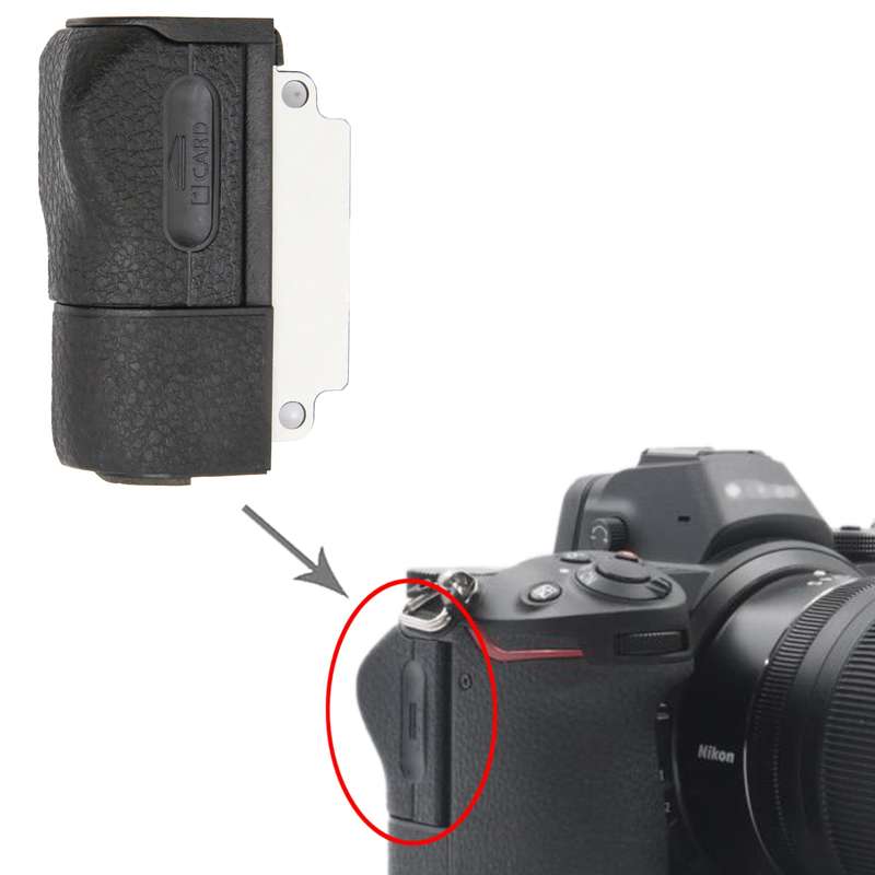 For Nikon Z6 SD Card Slot Compartment Cover