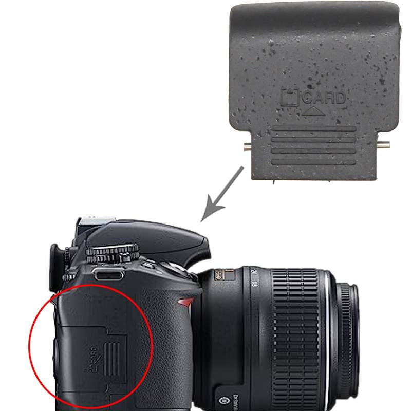 For Nikon D3100 SD Card Slot Compartment Cover