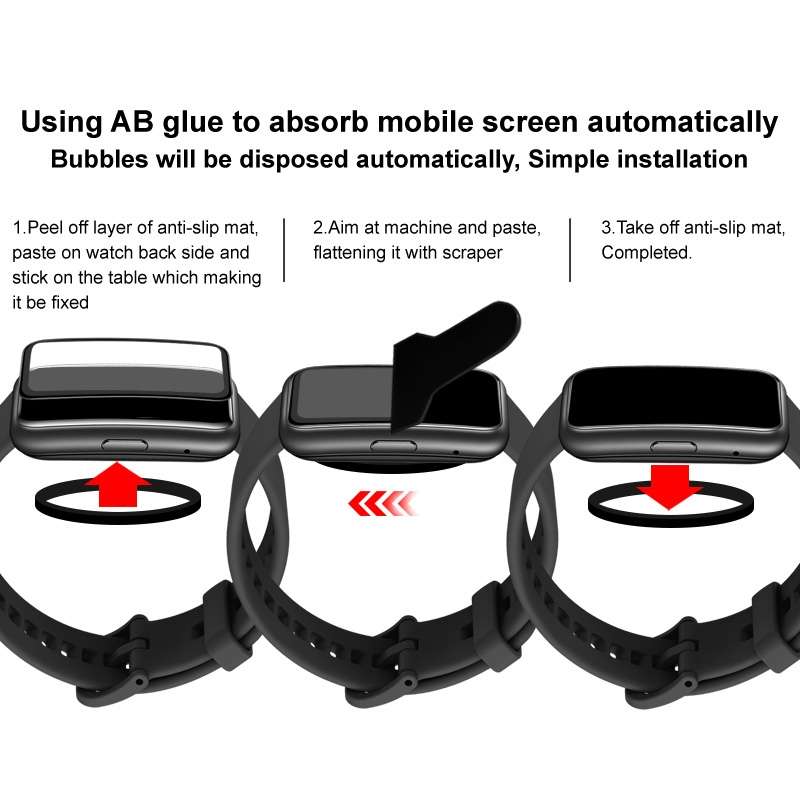For Redmi Watch 3 Active imak Plexiglass HD Watch Protective Film