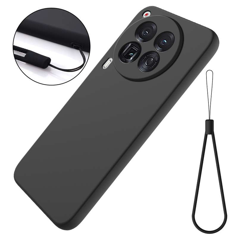 For Tecno Camon 30 Premier Pure Color Liquid Silicone Shockproof Phone Case(Black)