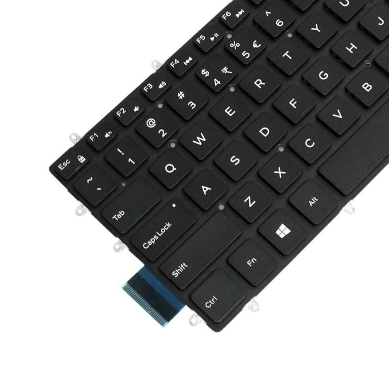 Backlight Laptop Keyboard For Dell G3 3579 3779 / G5 5587 / G7 7588(White Word)