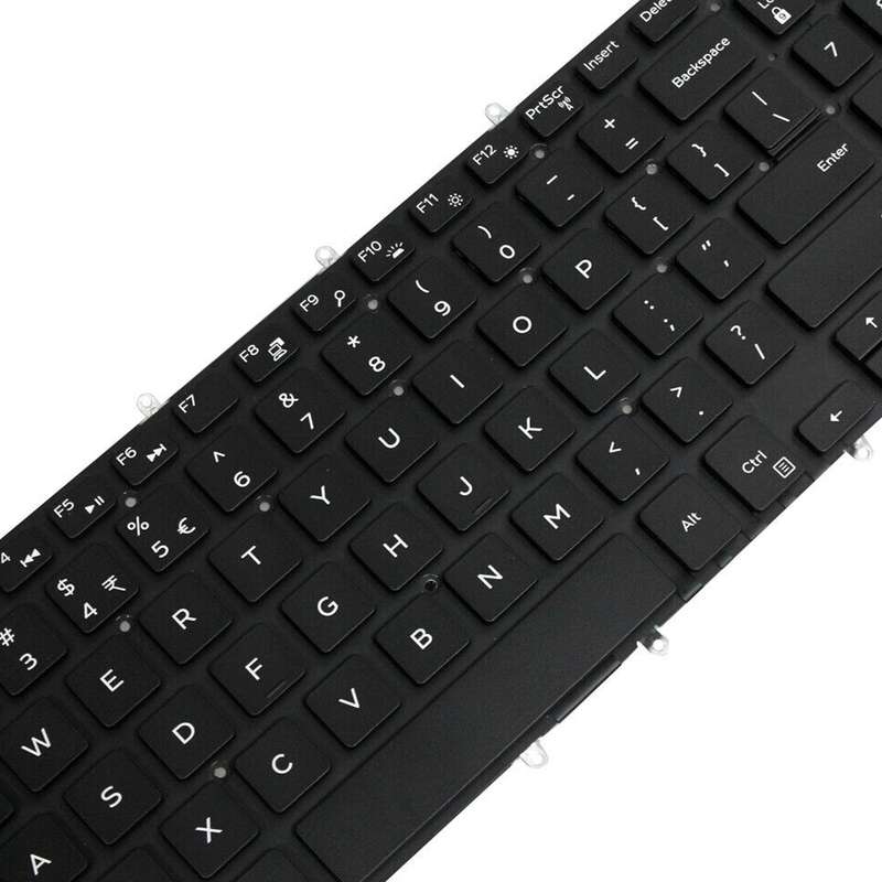 US Version White Word Laptop Keyboard For Dell G3 3579 3779 / G5 5587 / G7 7588(Black)
