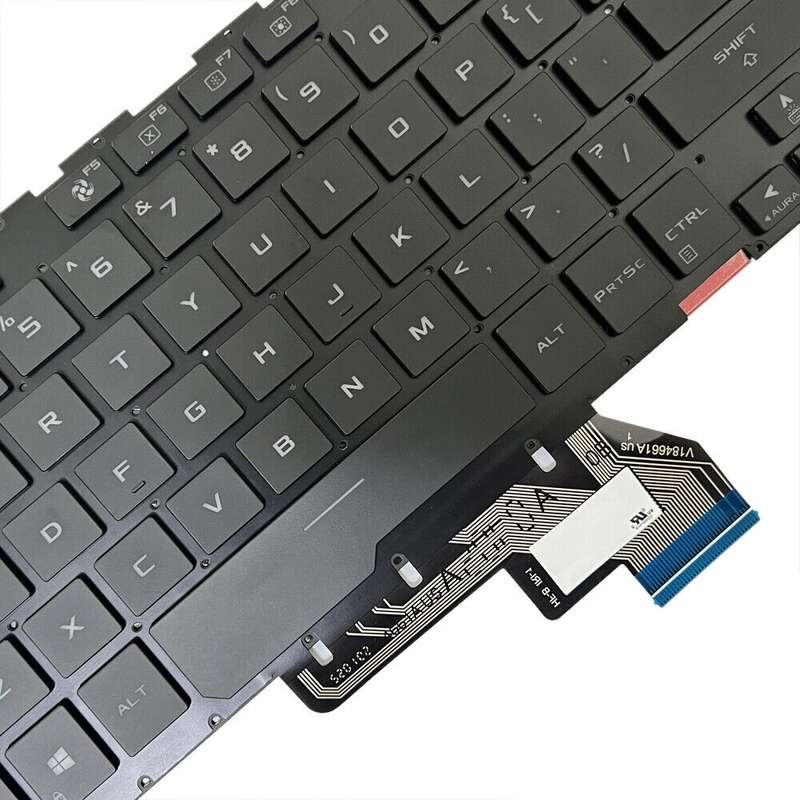 US Version Backlight Laptop Keyboard For Asus ROG GU502G GU502GV GU502GU(Colorful Light)