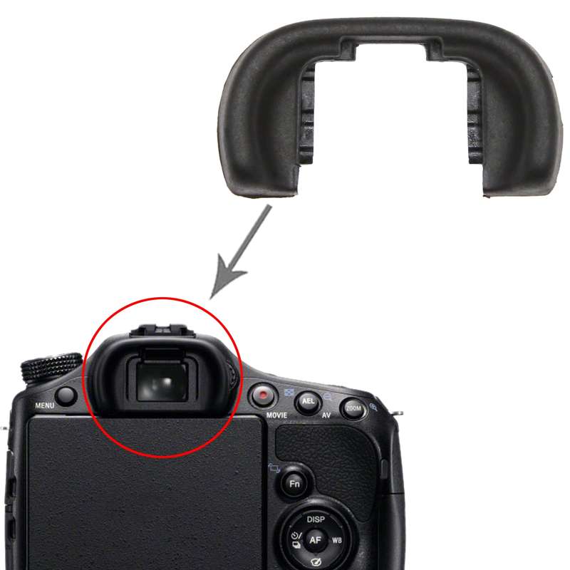 For Sony A33 Camera Viewfinder / Eyepiece Eyecup