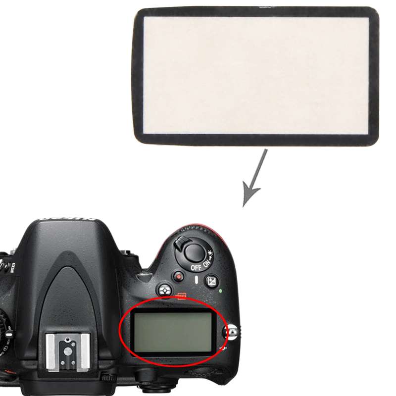 For Nikon D600 Top Cover Shoulder LCD Outer Lens
