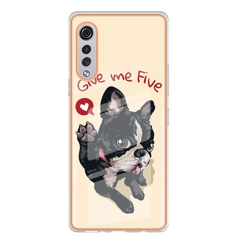 For LG Velvet 5G / 4G / G9 Electroplating Marble Dual-side IMD Phone Case(Natural Growth)