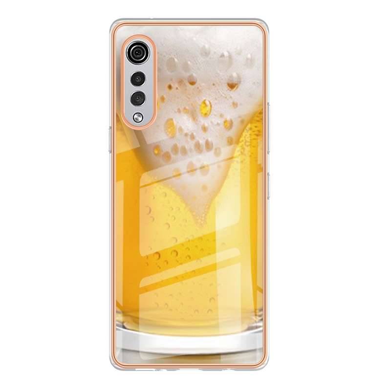 For LG Velvet 5G / 4G / G9 Electroplating Marble Dual-side IMD Phone Case(Natural Growth)