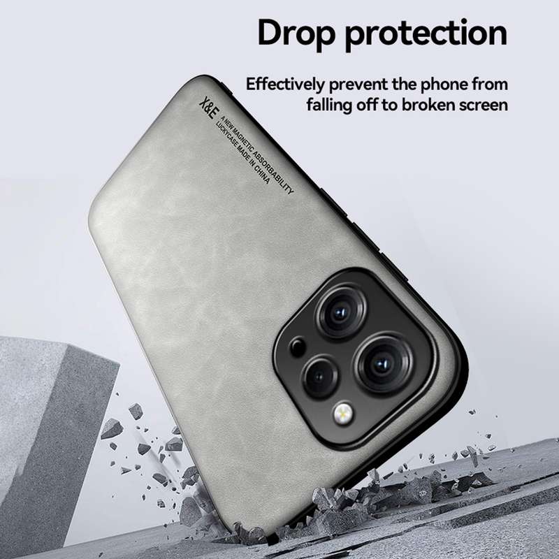 For Xiaomi 14 Pro Skin Feel Magnetic Leather Back Phone Case(Blue)