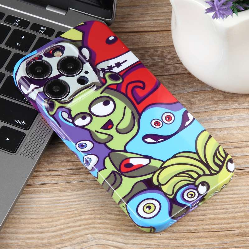 For iPhone 11 Dustproof Net Full Coverage PC Phone Case(Animal Party)