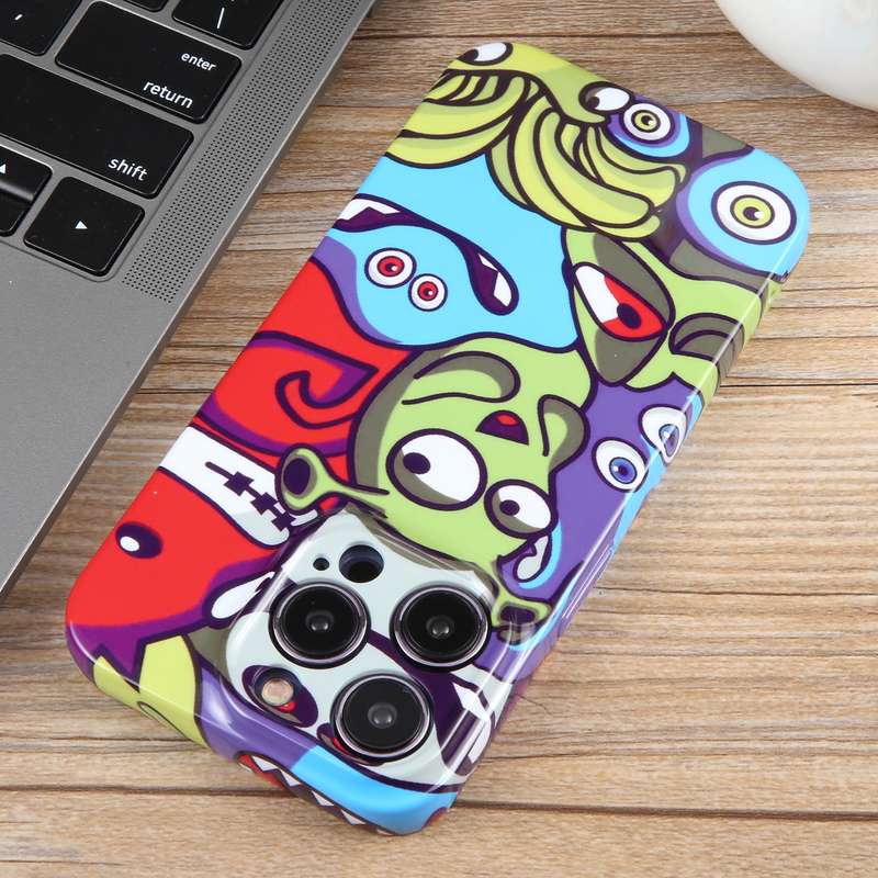 For iPhone 11 Dustproof Net Full Coverage PC Phone Case(Animal Party)