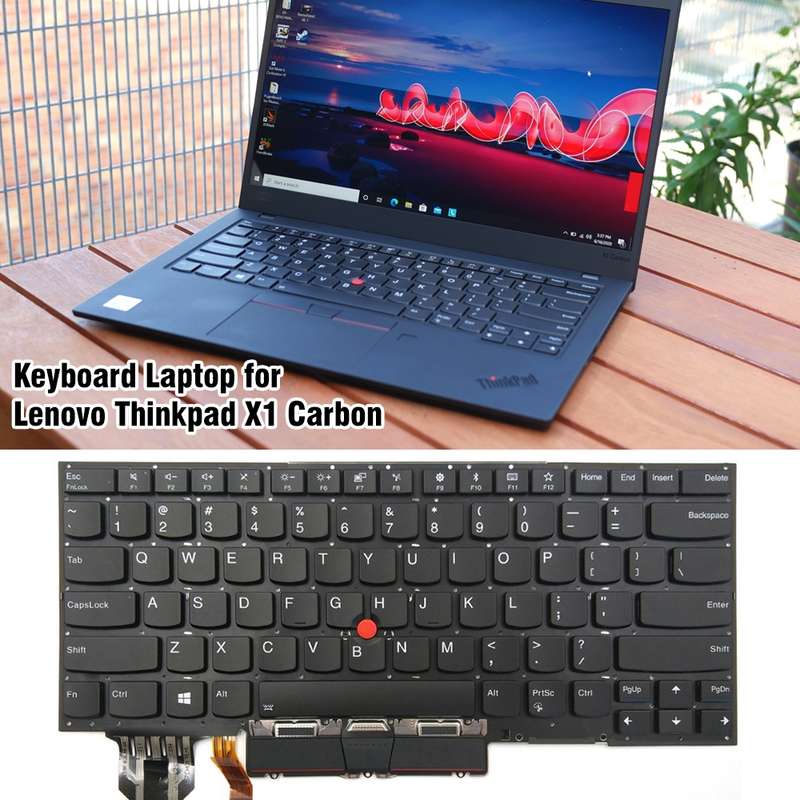 For Lenovo Thinkpad T490S T495S E490S US Version Laptop Keyboard