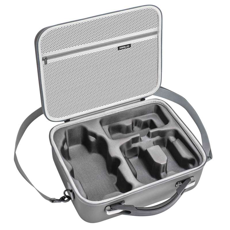 For DJI Air 3 / RC 2 / RC-N2 STARTRC Shoulder Storage Bag PU Handbag(Grey)