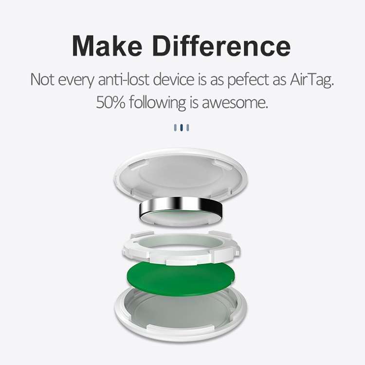 Global Location Tracker Anti-lost Protection Devices(White)