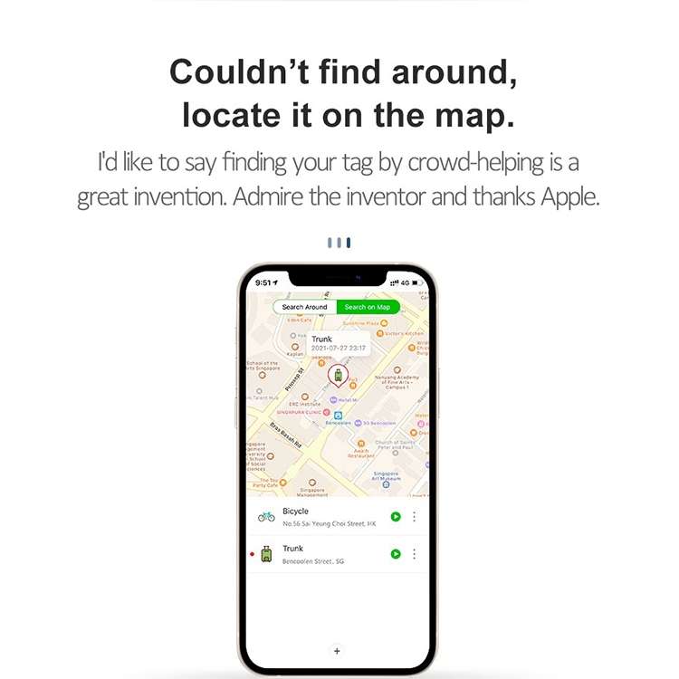 Global Location Tracker Anti-lost Protection Devices(White)