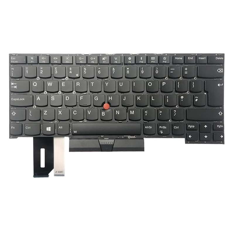 For Lenovo Thinkpad T490S 20NX 20NY UK Version Laptop Keyboard
