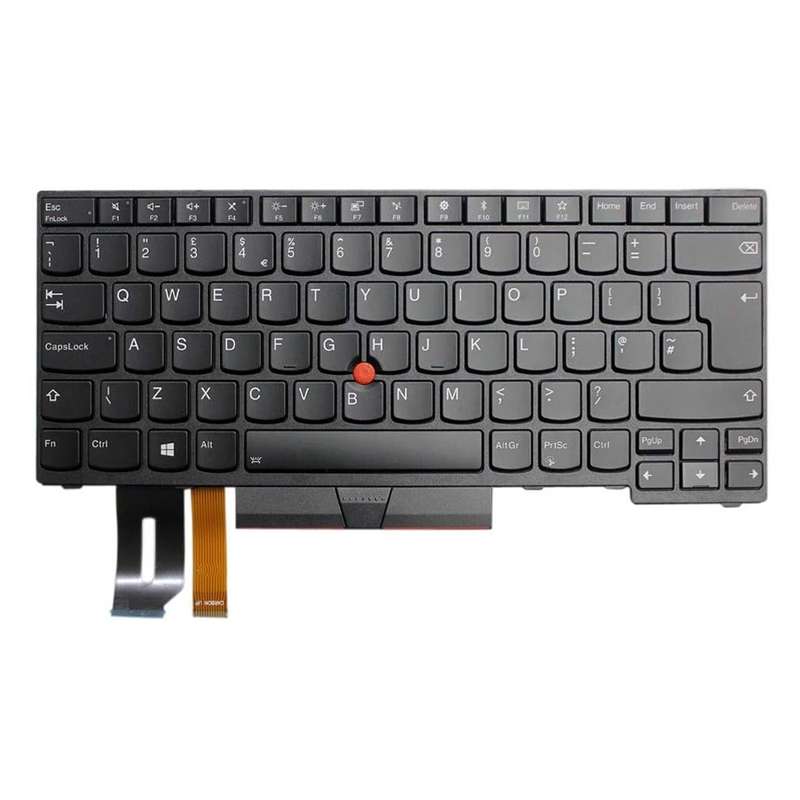 For Lenovo Thinkpad T480s E480 L480 UK Version Backlight Laptop Keyboard
