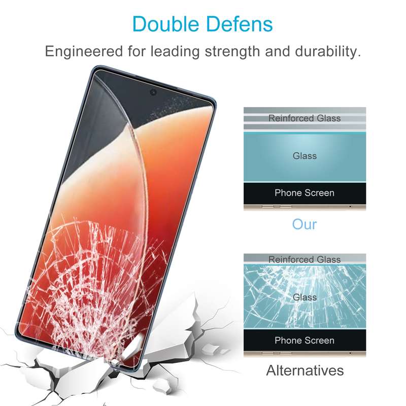 For Tecno Camon 30 5G 50pcs 0.26mm 9H 2.5D Tempered Glass Film