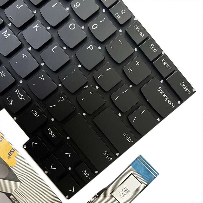 For Lenovo ThinkPad T14s Gen 3 21BR 21BS US Version Laptop Keyboard(Black)