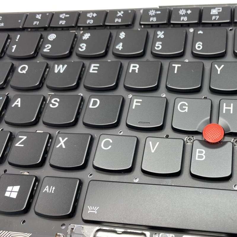 For Lenovo ThinkPad X1 Yoga 4th Gen 20QF US Version Backlight Laptop Keyboard with Touchpad Button(B