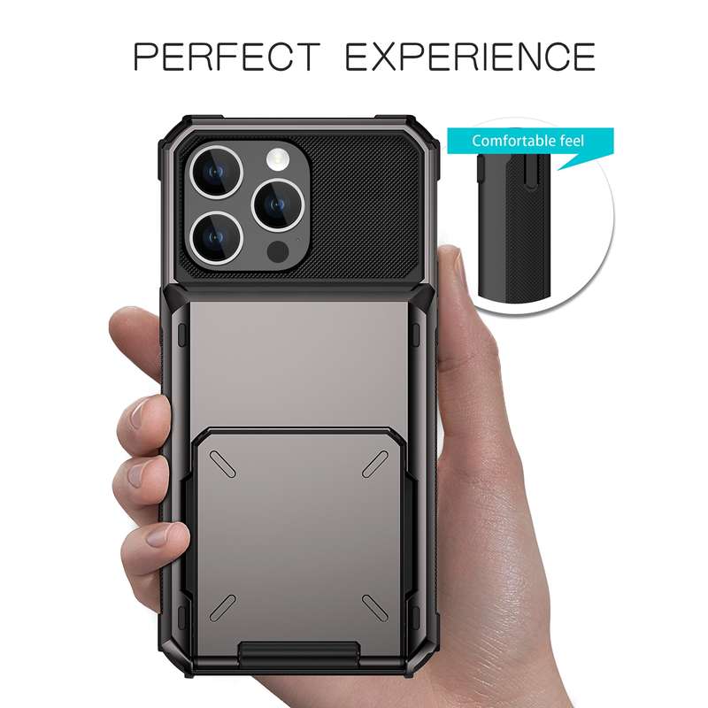 For iPhone 15 Pro Scratch-Resistant Shockproof Heavy Duty Rugged Armor Phone Case(White)