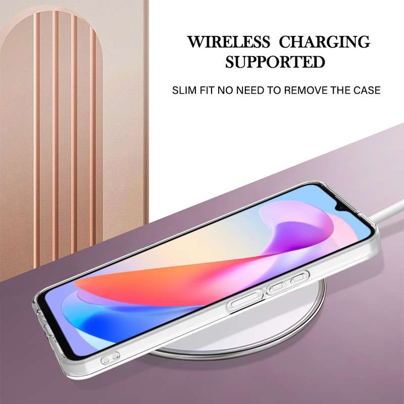 For Honor X6a Electroplating Marble Dual-side IMD Phone Case(Rose Gold 005)