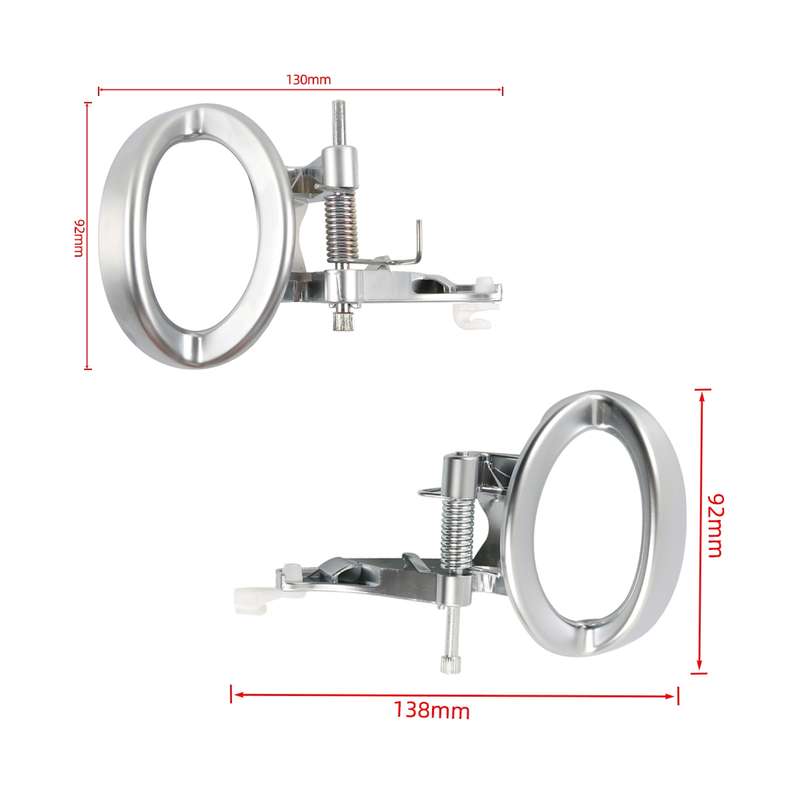 A7861 1 Pair For Dodge Nitro 2007-2011 Car Door Inside Handle 68004828AA+68004829AA