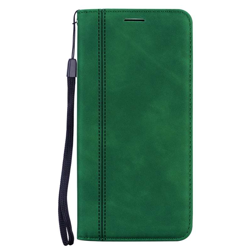 For Samsung Galaxy J5 (2016) / J510 Frosted Business Magnetic Horizontal Flip PU Leather Case with H