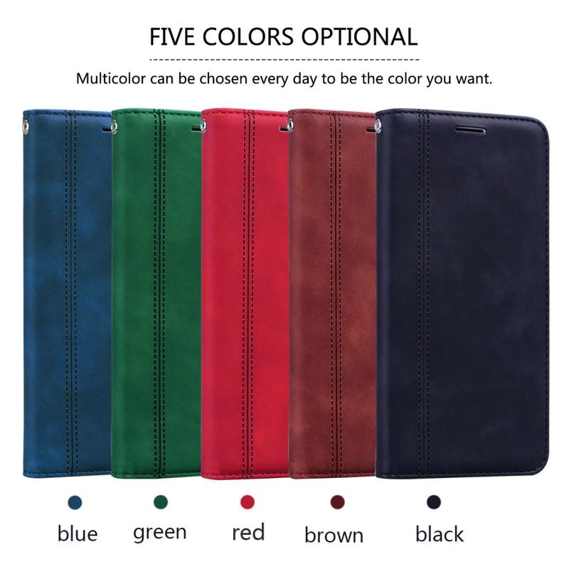For iPhone 11 Pro Max Frosted Business Magnetic Horizontal Flip PU Leather Case with Holder & Card S