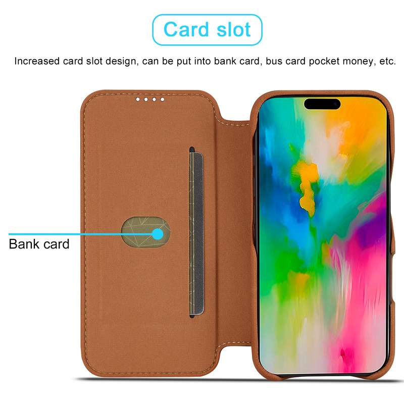 For iPhone 16 LC.IMEEKE Hon Ancient Series Flip Leather Phone Case(Blue)