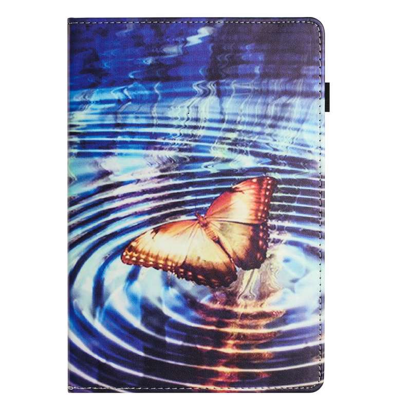 For iPad Pro 11 2024 Sewing Litchi Texture Smart Leather Tablet Case(Butterfly)