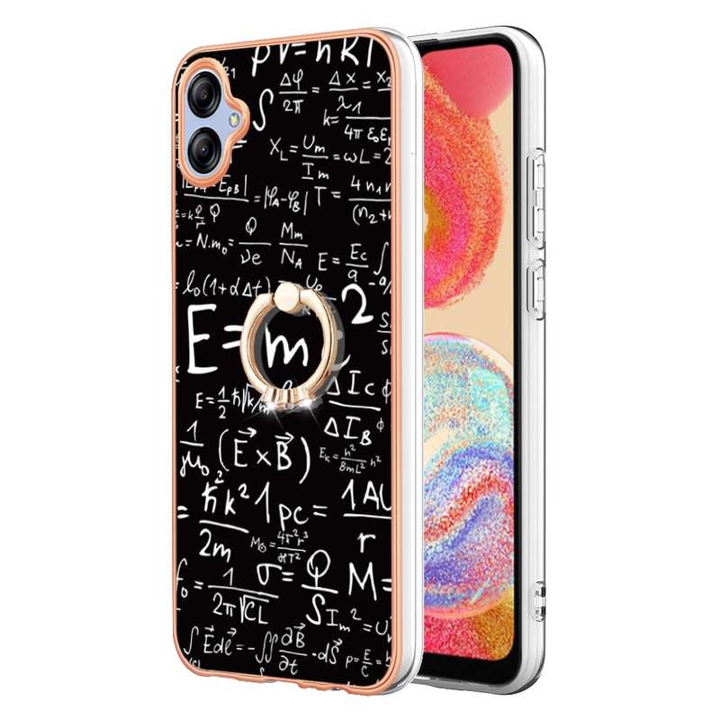 For vivo Y17s 4G Global Cow Pattern Sewing Back Cover Phone Case(Black)