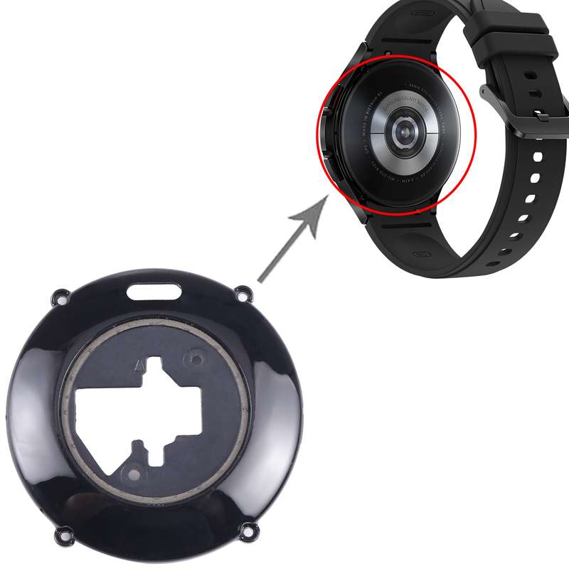 Original Rear Housing Cover For Samsung Galaxy Watch4 Classic 42mm SM-R880(Black)