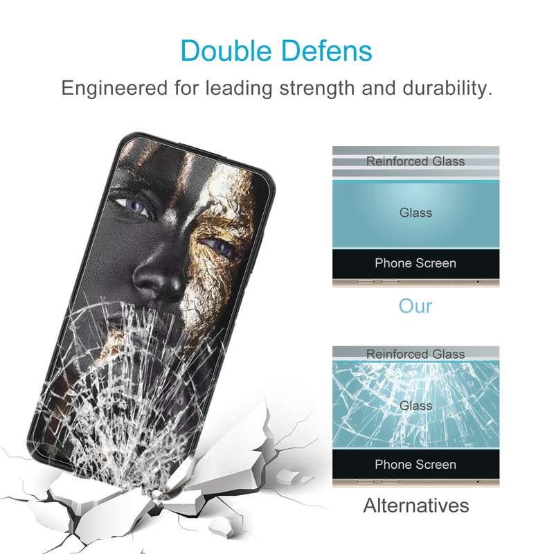 For Hisense Infinity H50 Zoom 50pcs 0.26mm 9H 2.5D Tempered Glass Film