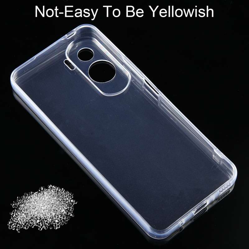 For Honor 90 Lite Ultra-thin Transparent TPU Phone Case