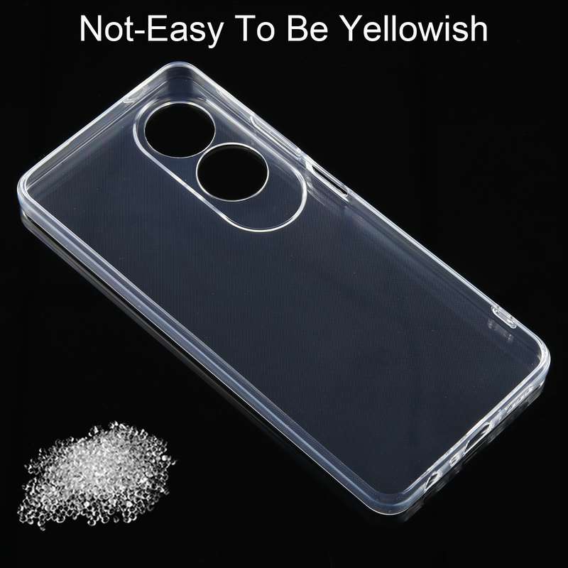 For OPPO A60 Ultra-thin Transparent TPU Phone Case