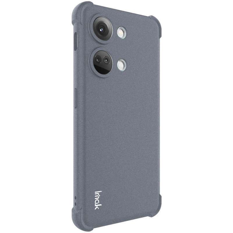 For OnePlus Ace 2V 5G/Nord 3 5G imak Shockproof Airbag TPU Phone Case(Matte Black)