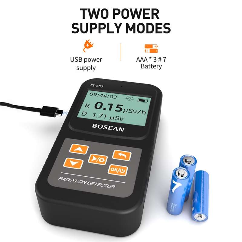 FS-600 Household Nuclear Radiation Detector Glass Geiger Counter