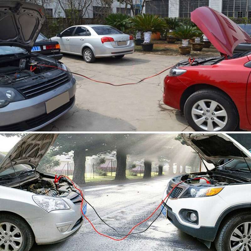 Car Battery Emergency Cable 1500A Pure Copper Battery Rescue Cable, Cable Length:2m