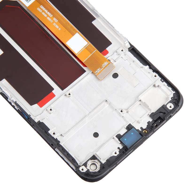 For OPPO A74 5G OEM LCD Screen Digitizer Full Assembly with Frame