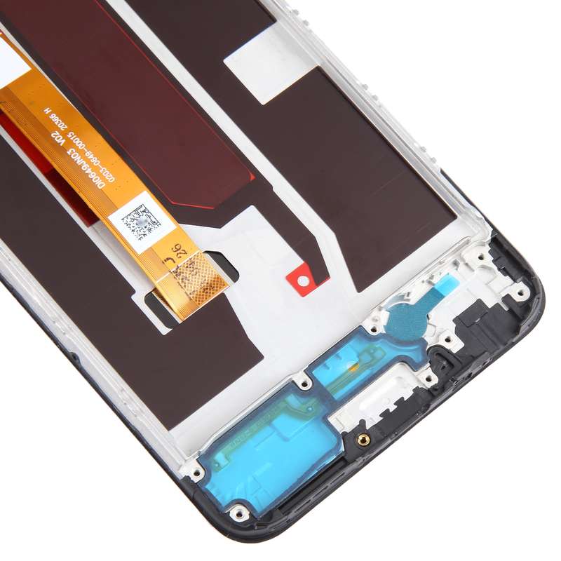 For OPPO A74 5G OEM LCD Screen Digitizer Full Assembly with Frame
