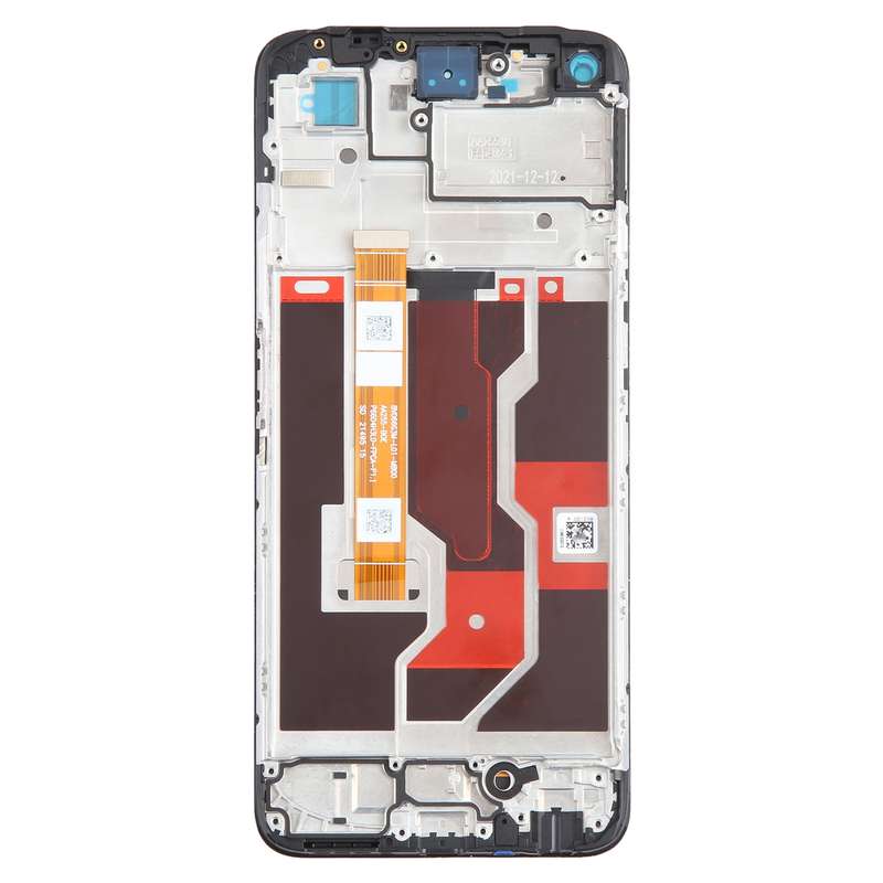 For OPPO A76 4G OEM LCD Screen Digitizer Full Assembly with Frame